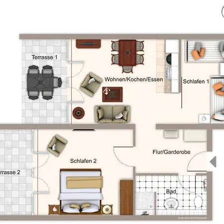 Deichhaeuser Anna Kueste Deichhaeuser Anna Kueste 7-11 Apartmán